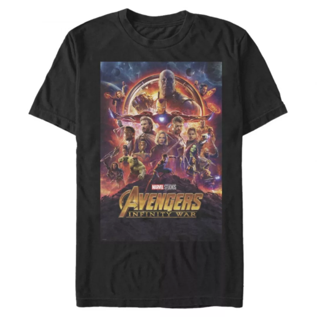 Marvel - Avengers Infinity War - Gruppe InfinityWar Poster - Männer T-Shirt günstig online kaufen