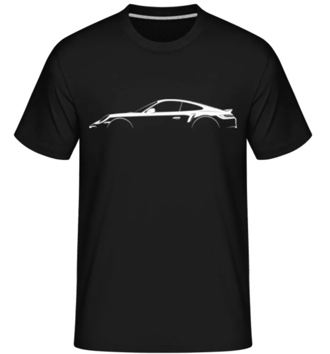 'Porsche 911 Turbo S (992)' Silhouette · Shirtinator Männer T-Shirt günstig online kaufen