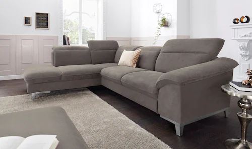 COTTA Polstergarnitur "Teresa L-Form", (Set), Set bestehend aus: Ecksofa mi günstig online kaufen