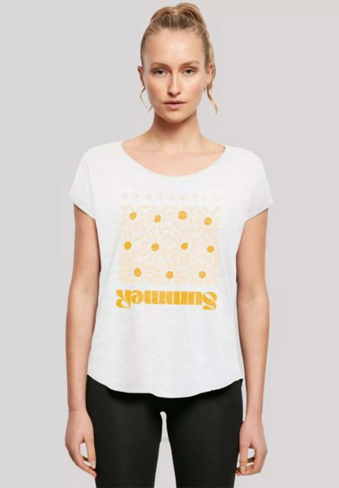 F4NT4STIC T-Shirt Sommer Sonnenblume Print günstig online kaufen