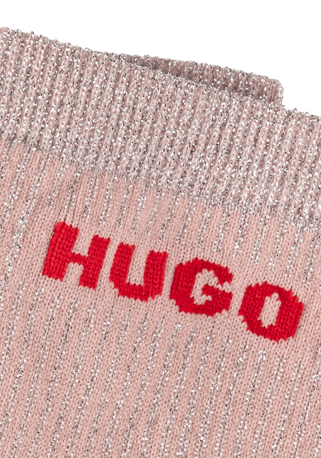 HUGO Underwear Freizeitsocken "2P QS RIB LUREX PA W", (Packung, 2 Paar), mi günstig online kaufen