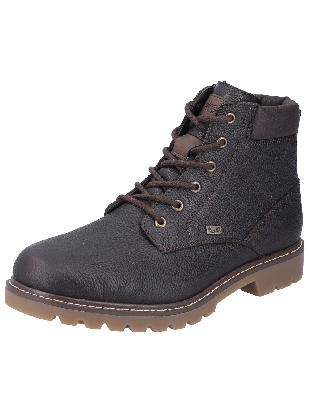 Rieker Schnürstiefelette "Rieker Stiefelette Leder/Textil" günstig online kaufen