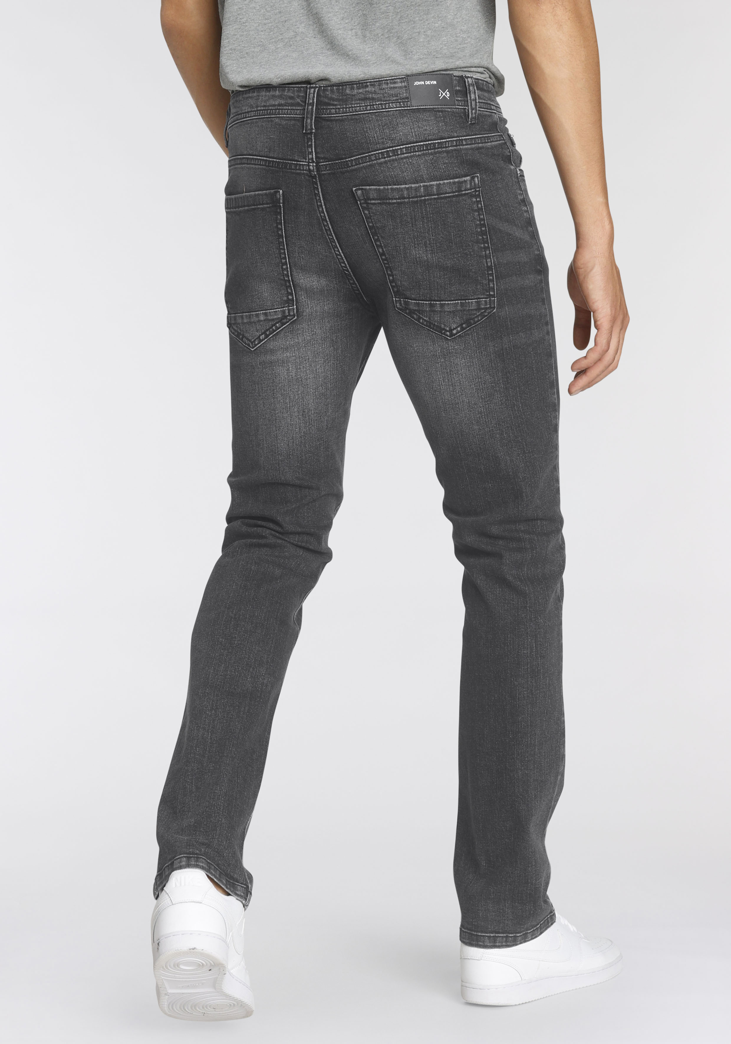 John Devin Straight-Jeans mit geradem Bein günstig online kaufen