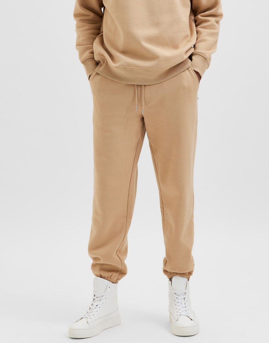 Selected Homme – Oversize-Jogginghose in Beige, Kombiteil-Neutral günstig online kaufen