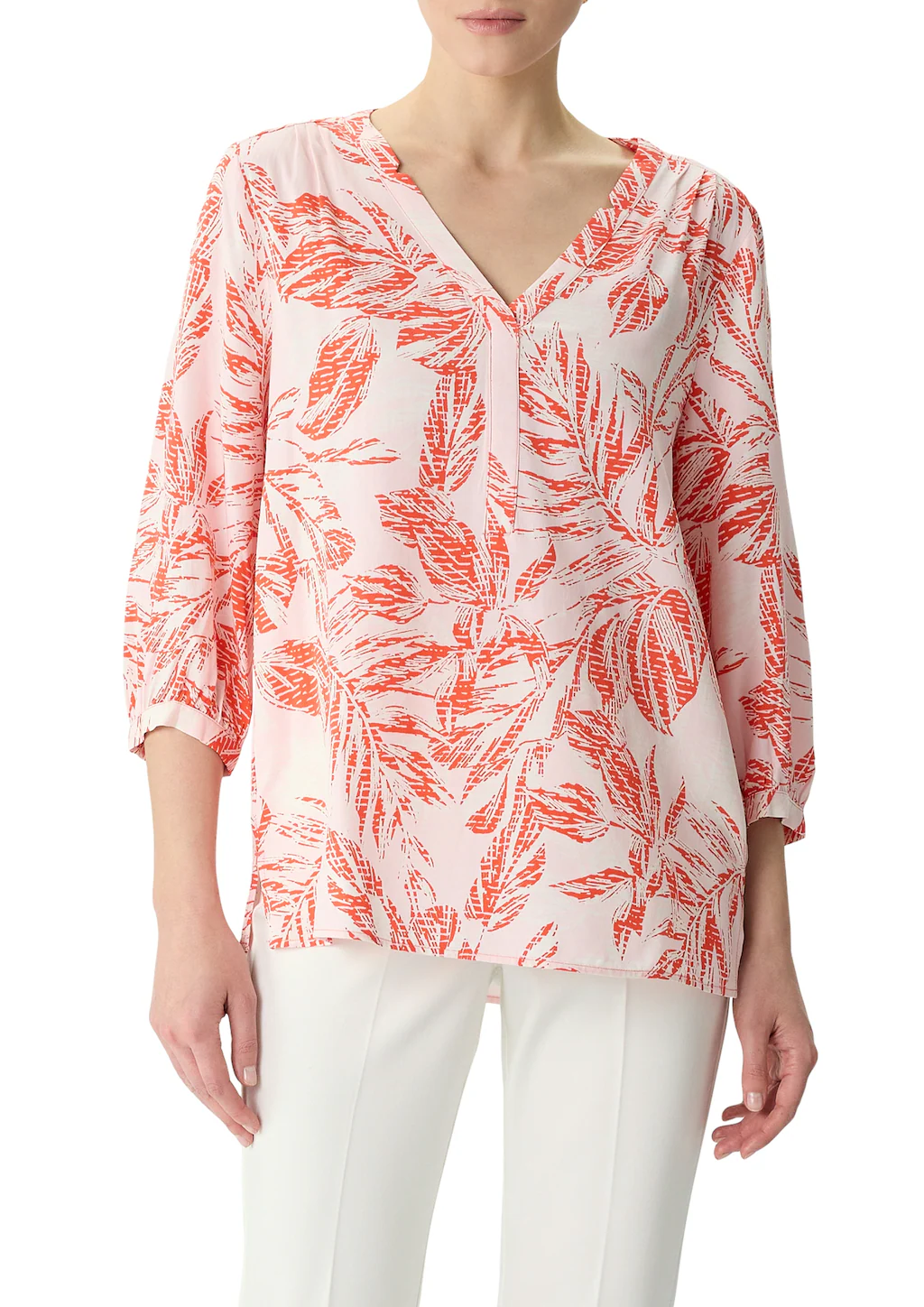 Comma Druckbluse, 3/4 -Arm mit floralem Muster günstig online kaufen