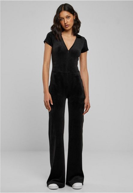 URBAN CLASSICS Jumpsuit "Urban Classics Damen Ladies Velvet Jumpsuit", (1 t günstig online kaufen