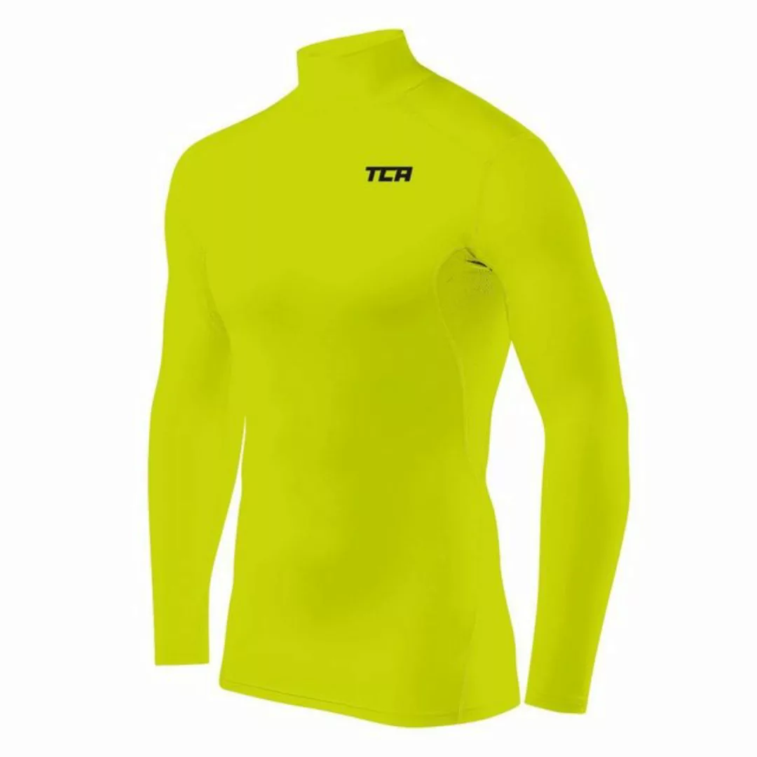TCA Langarmshirt TCA Herren HyperFusion Kompressionsshirt - Licht Grün (1-t günstig online kaufen