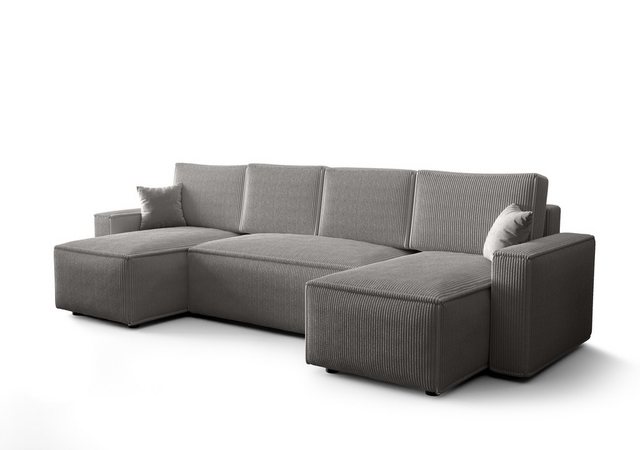 ALTDECOR Ecksofa BALLARO U, Couch mit Schlaffunktion, Wohnzimmer - Wohnland günstig online kaufen