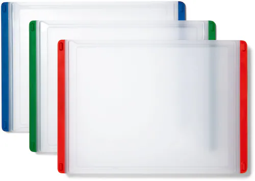 OXO Good Grips Schneidebrett, (3 St.), 3-farbig, mit Saftrille günstig online kaufen