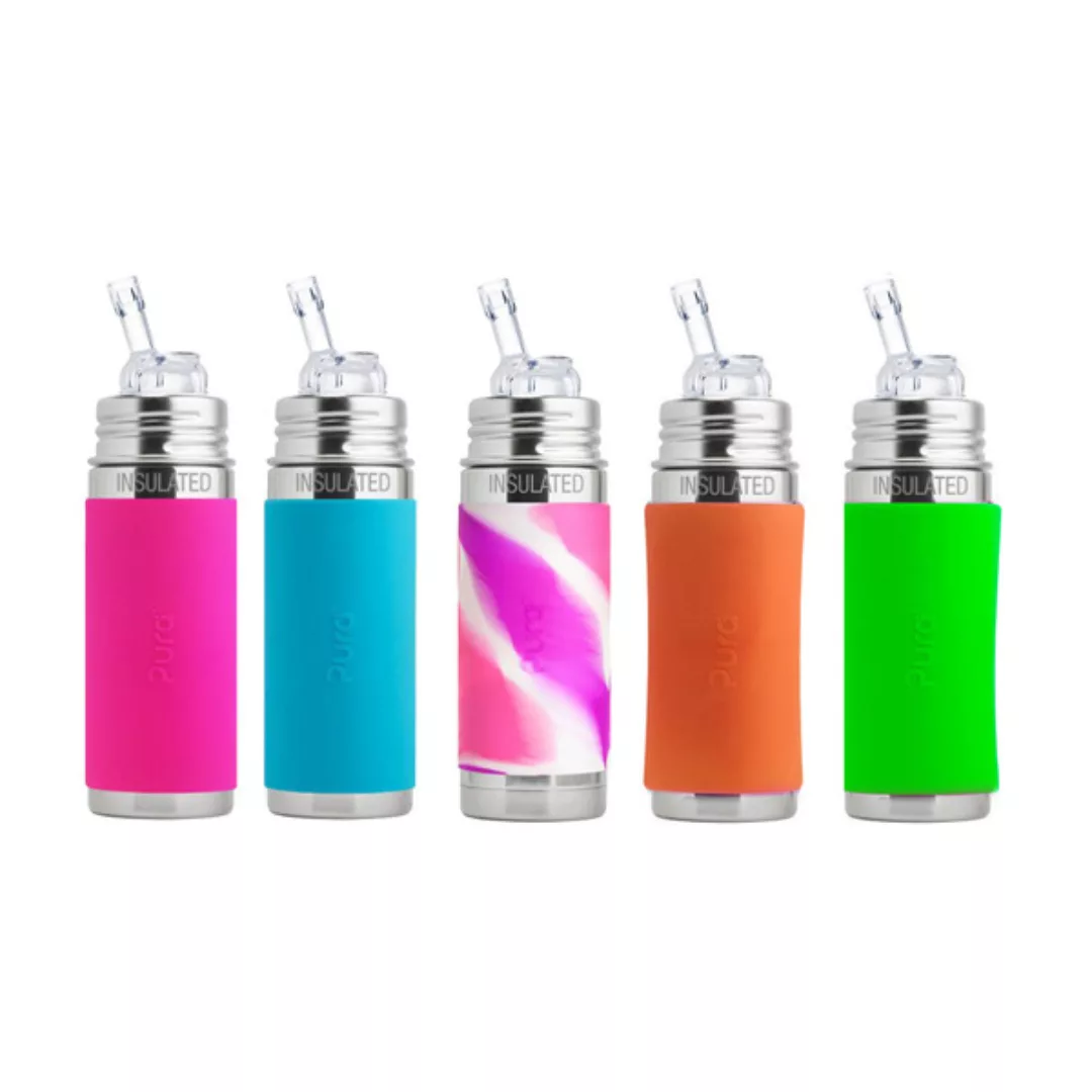 Purakiki Trinkhalmflasche 250ml Isoliert In Verschiedenen Farben günstig online kaufen