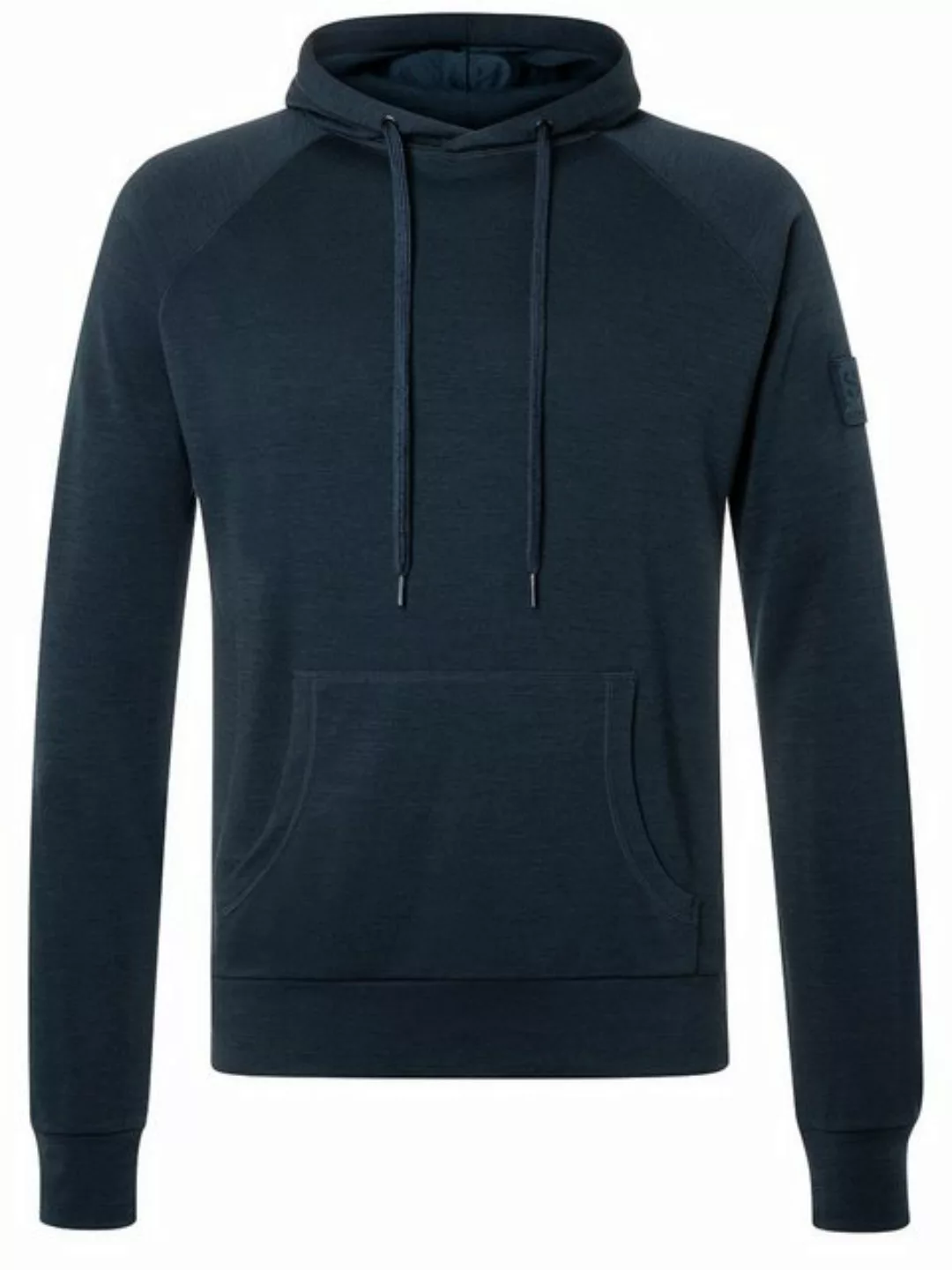 SUPER.NATURAL Hoodie für Herren, nachhaltig, Merino FAVOURITE BIO Logo Prin günstig online kaufen