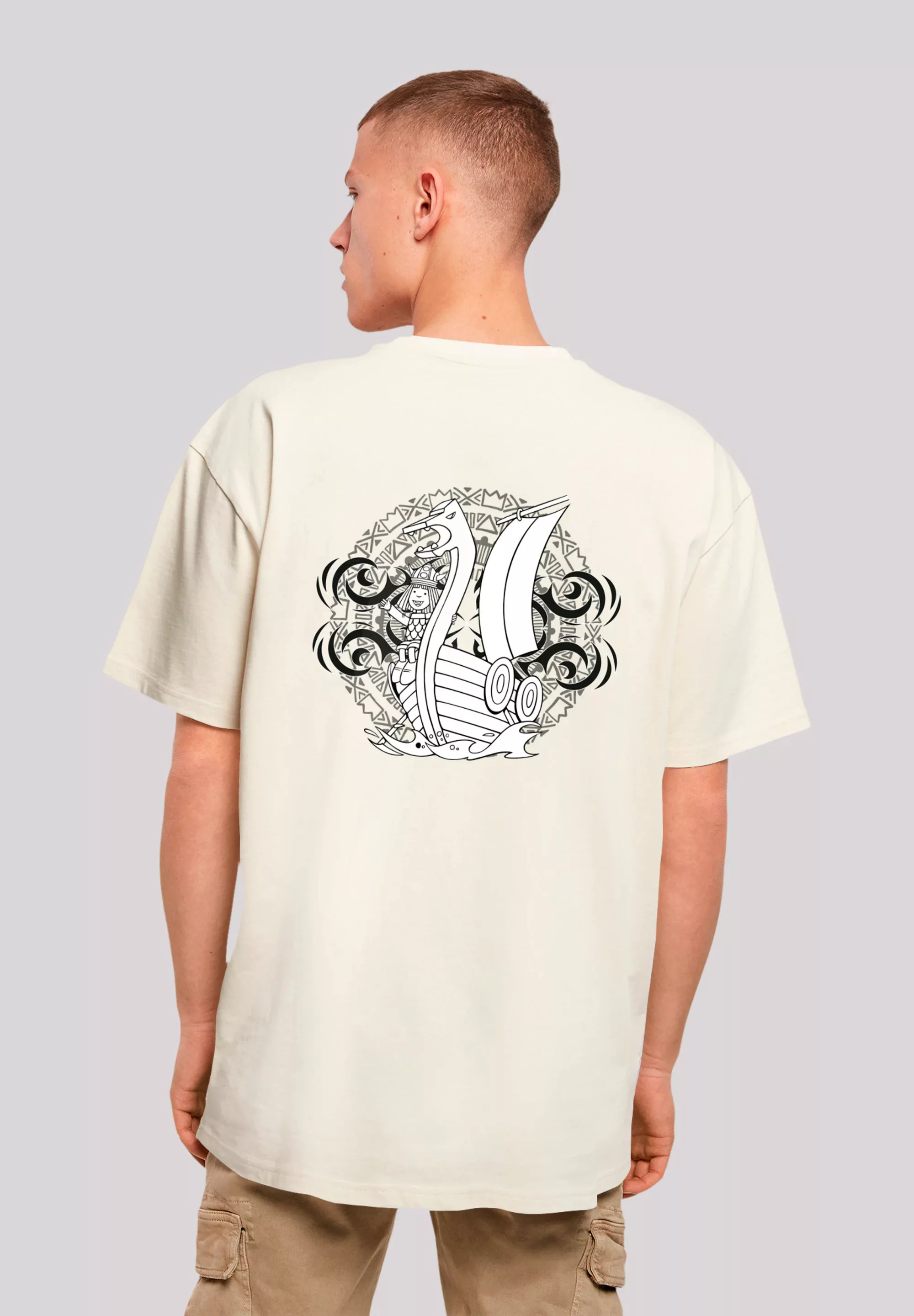 F4NT4STIC T-Shirt "Wickie und die starken Männer", Nostalgie, Retro Print, günstig online kaufen