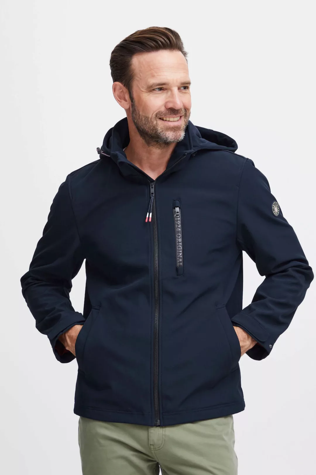 FQ1924 Softshelljacke "FQ1924 FQHarry", mit Kapuze günstig online kaufen