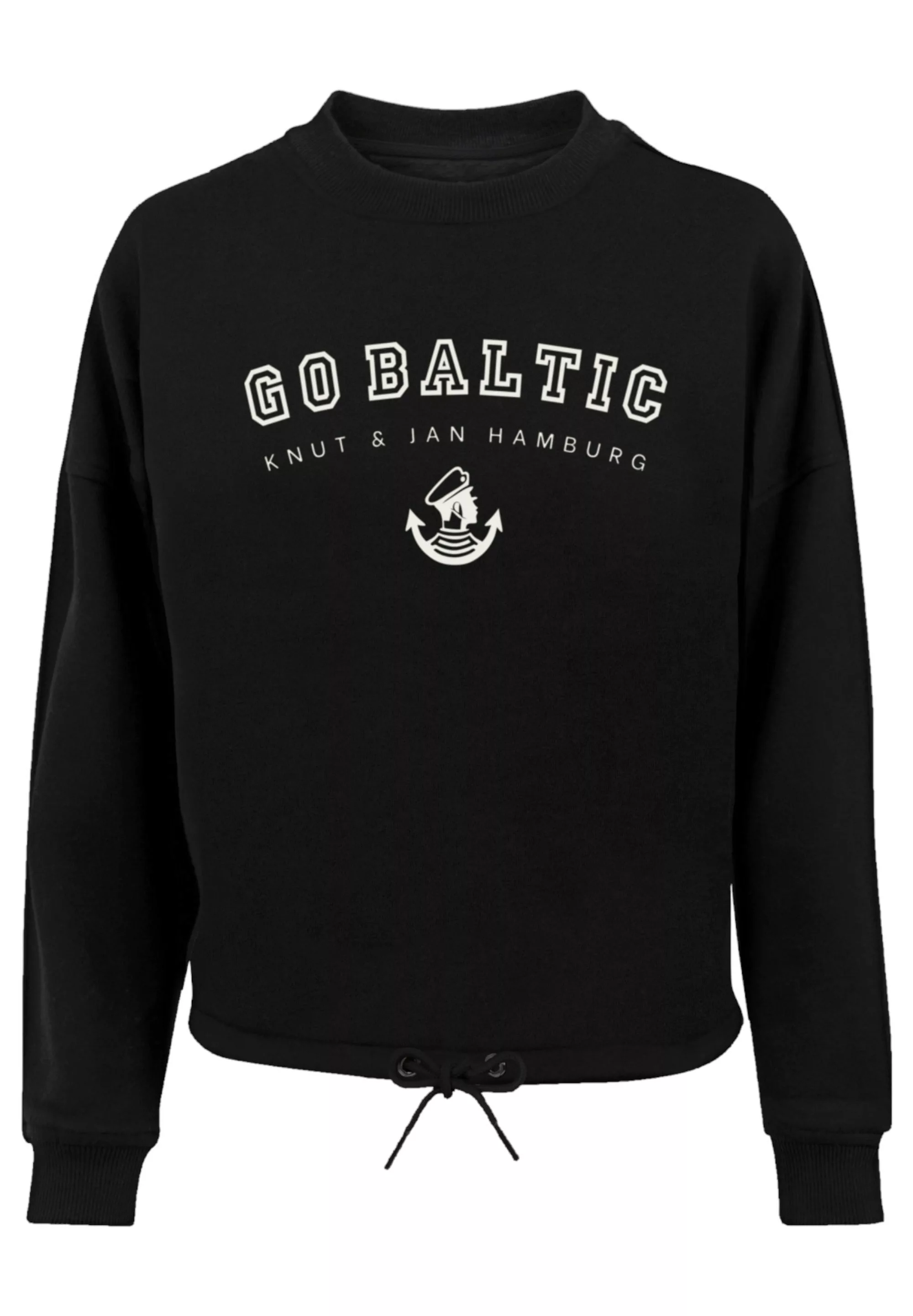 F4NT4STIC Sweatshirt Go Baltic Knut & Jan Hamburg Print günstig online kaufen