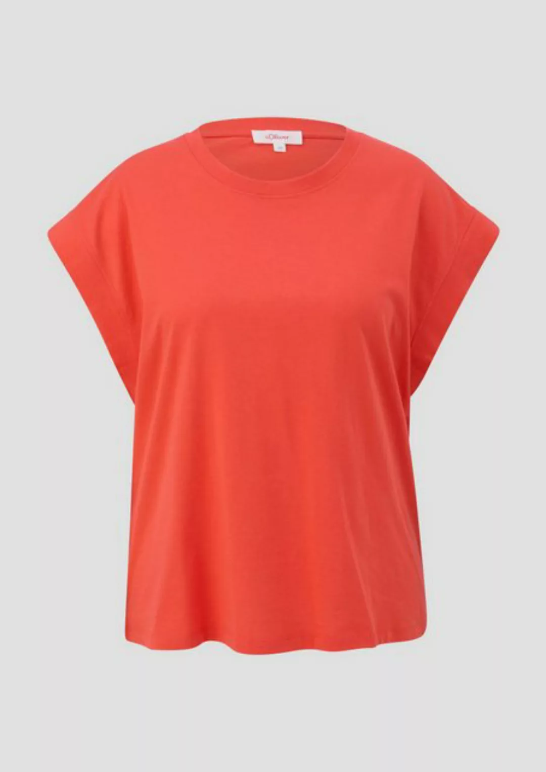 s.Oliver Shirttop T-Shirt aus reiner Baumwolle günstig online kaufen