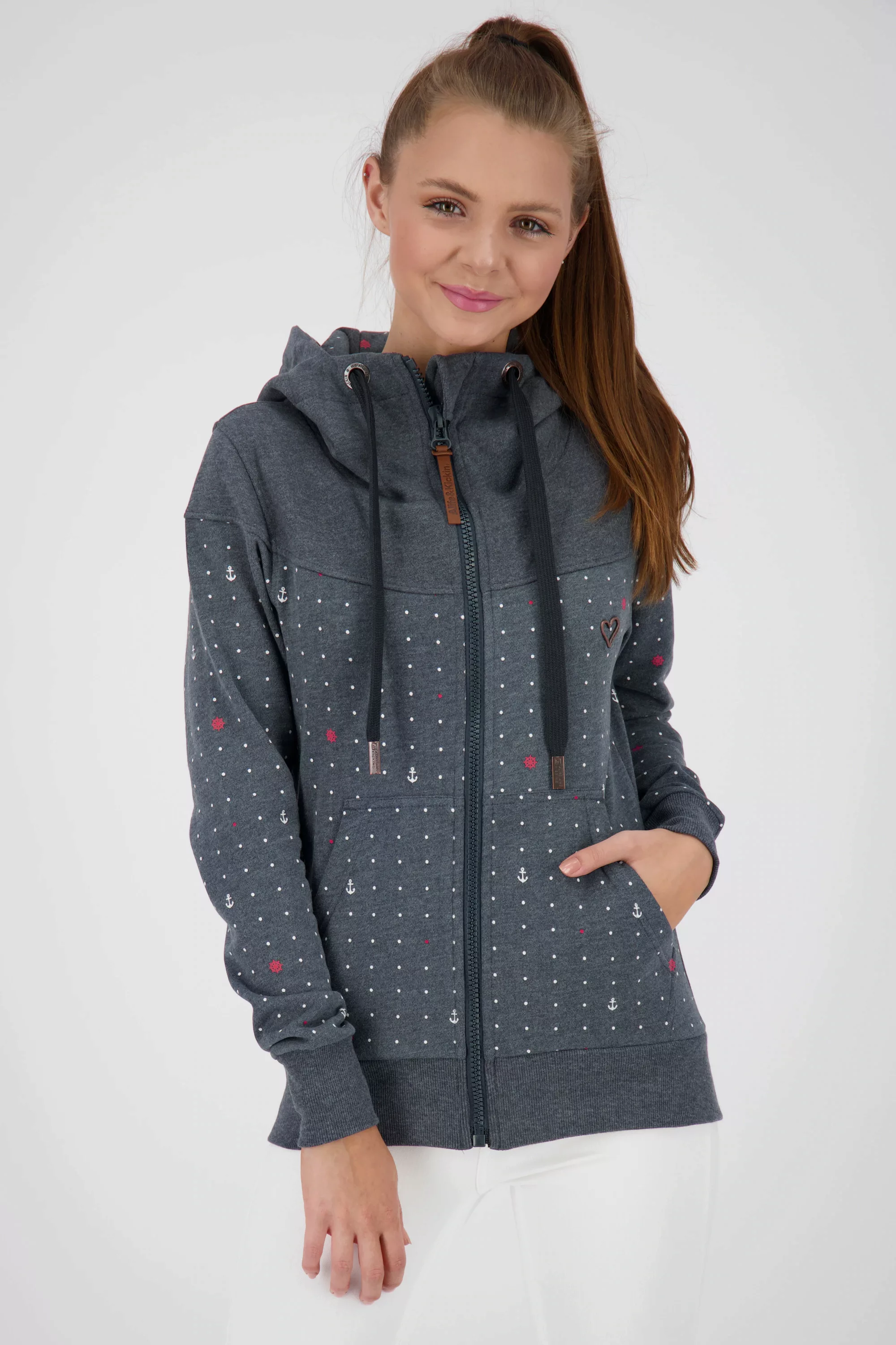 Alife & Kickin Kapuzensweatjacke "Damen PalinaAK B" günstig online kaufen