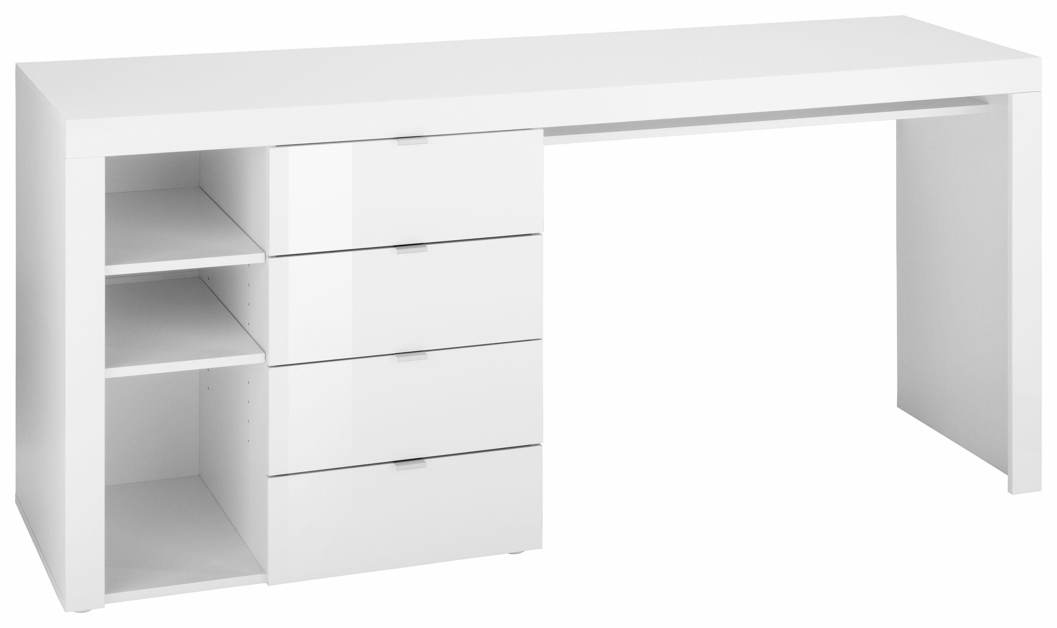 borchardt Möbel Schreibtisch "Dolly", mit 3 Fächern und 4 Schubkästen günstig online kaufen