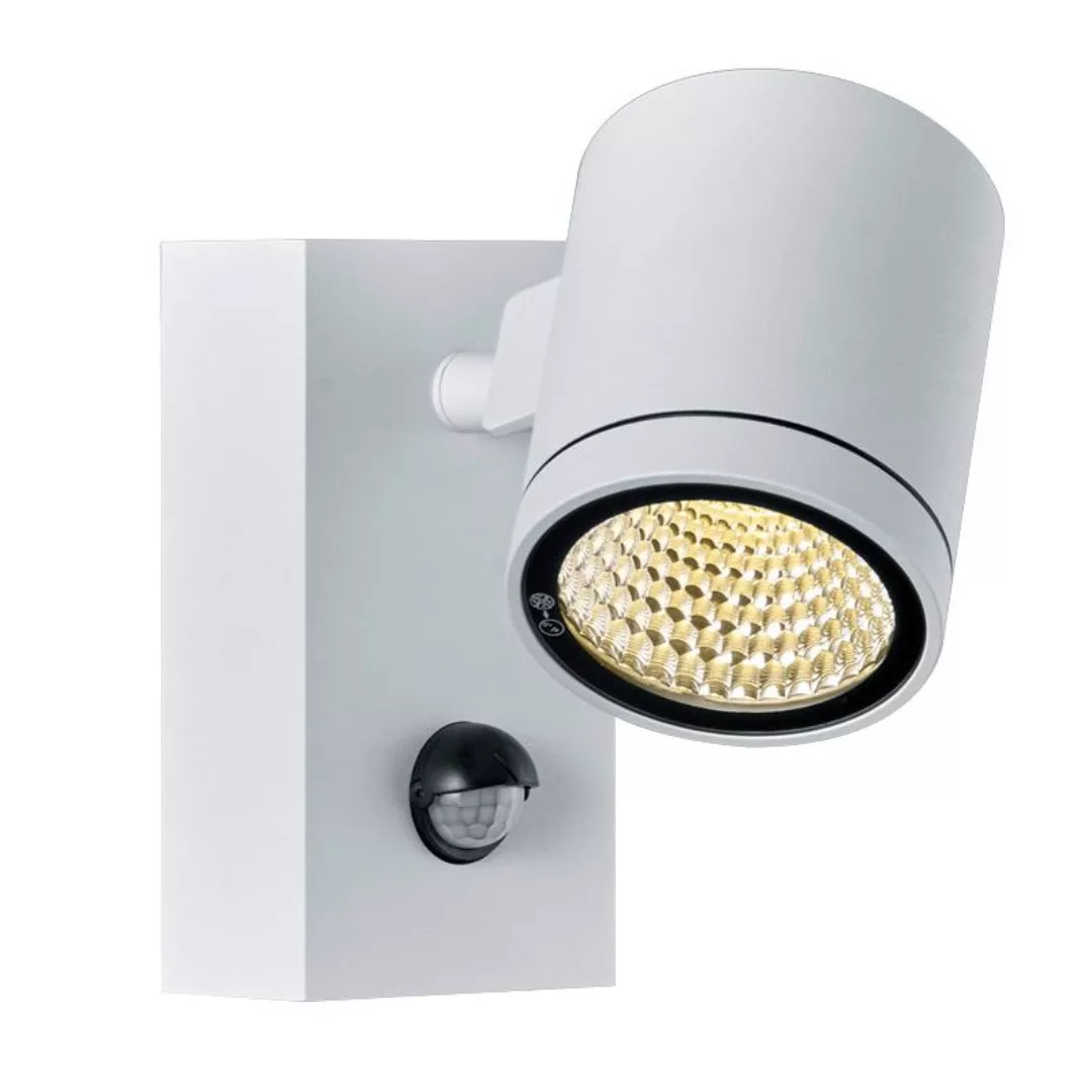 home24 Helestra LED-Wandleuchte Part LED Modern Weiß Aluminium 9x15x16 cm ( günstig online kaufen