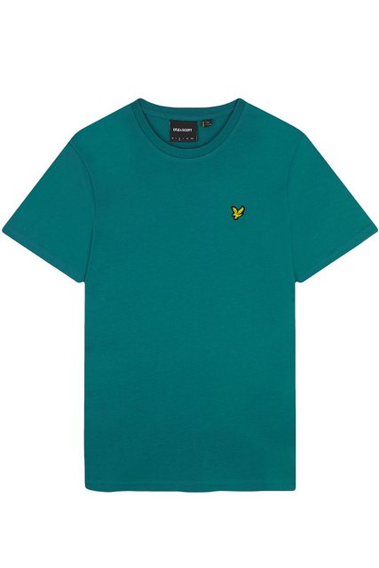 Lyle & Scott T-Shirt Aus 100% Baumwolle Gerader Schnitt günstig online kaufen