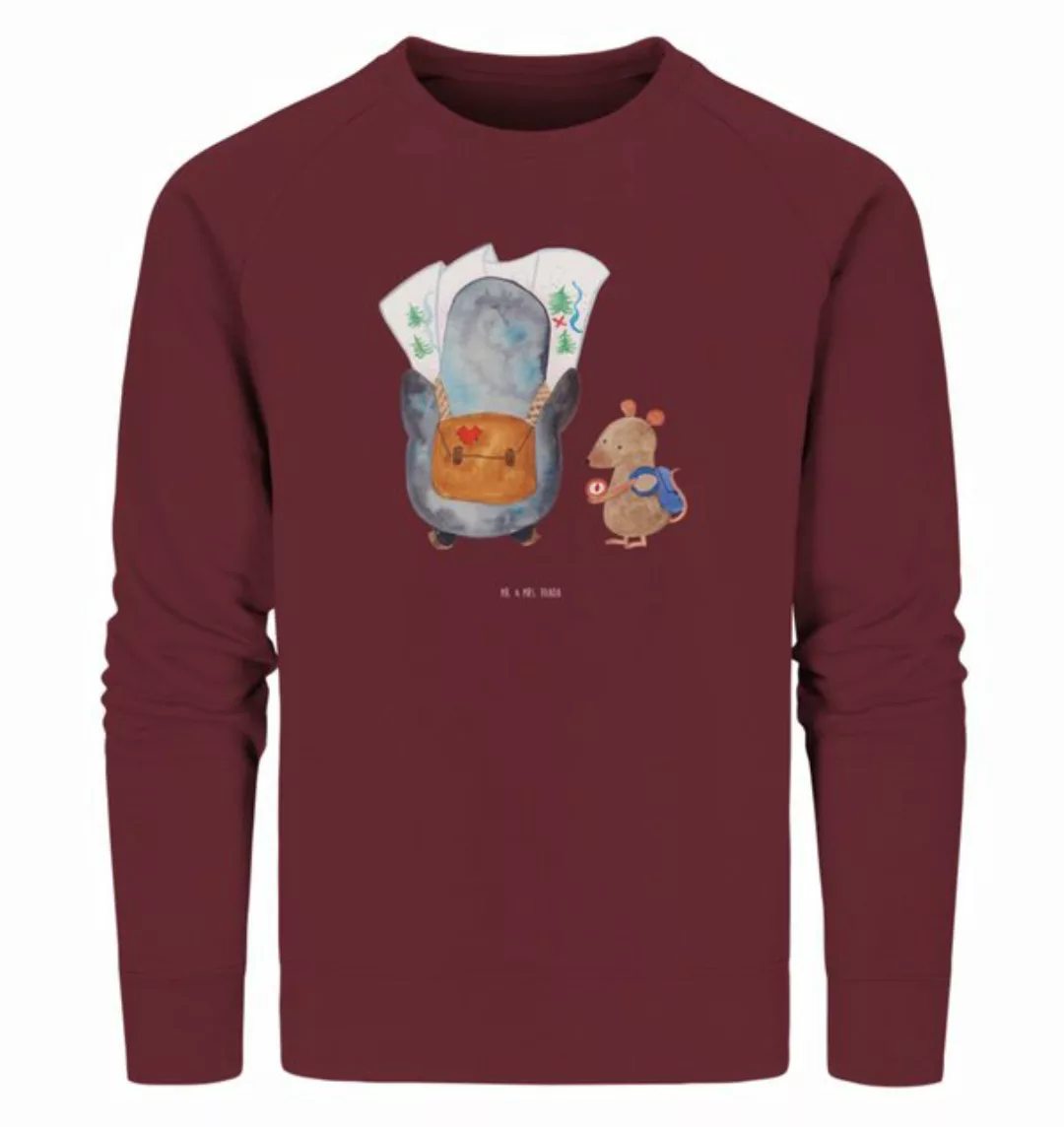 Mr. & Mrs. Panda Longpullover Größe XXL Pinguin & Maus Wanderer - Burgundy günstig online kaufen