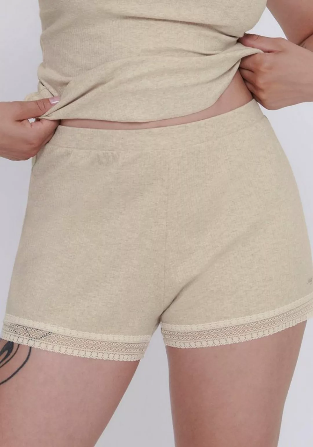 sloggi Relaxshorts GO Ribbed Short Short mit lockerer Passform, weicher Spi günstig online kaufen