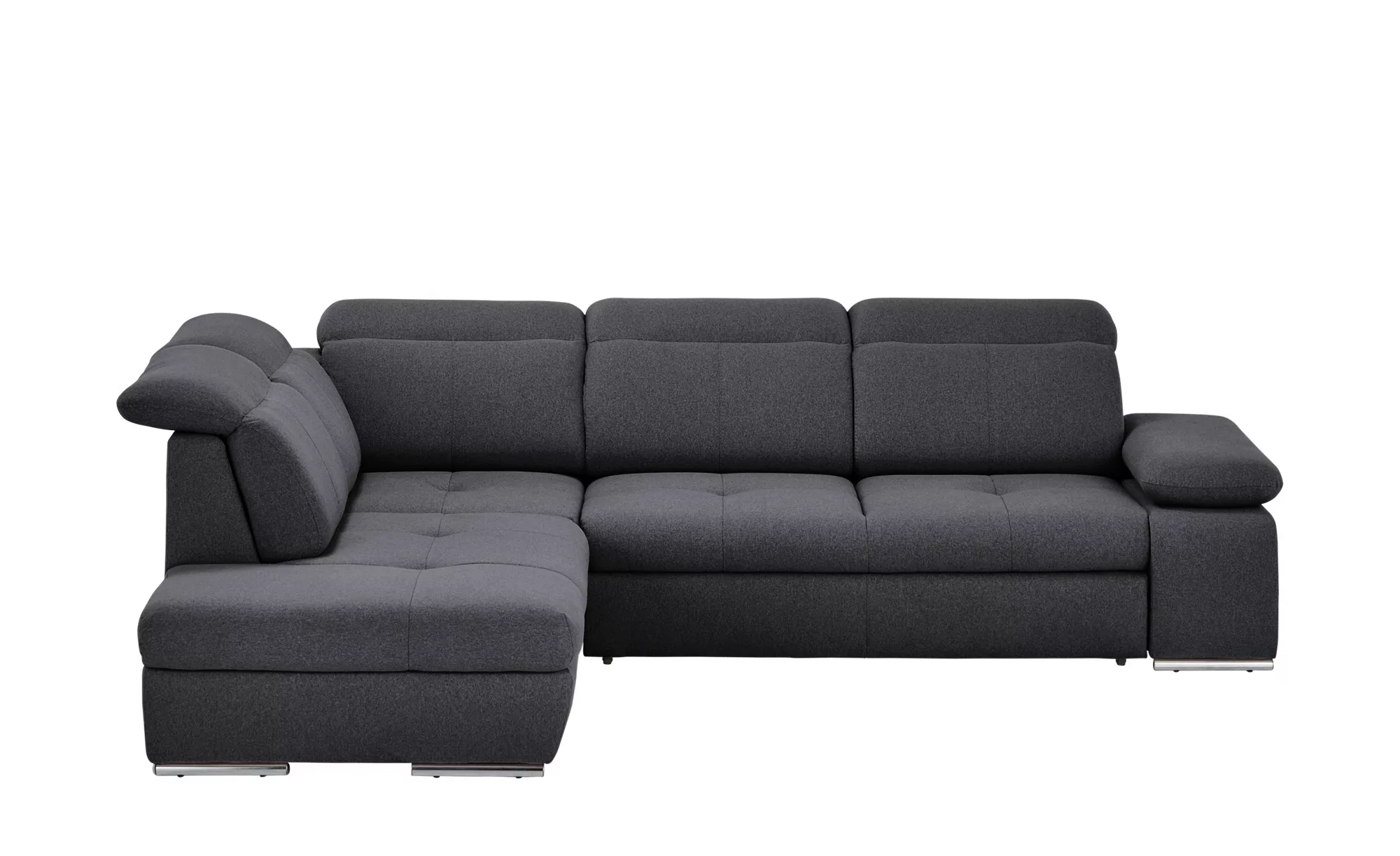 switch Ecksofa  Avilla - grau - 285 cm - 86 cm - 234 cm - Polstermöbel > So günstig online kaufen