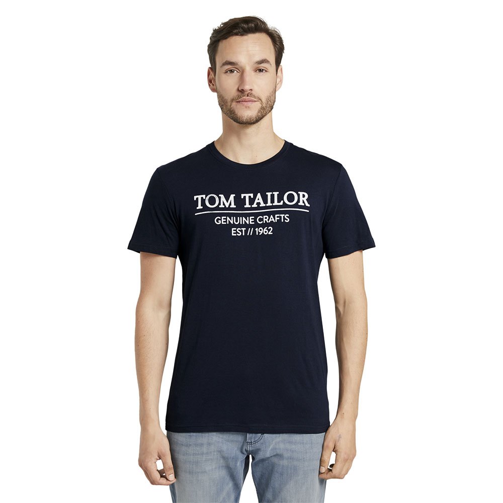 Tom Tailor Herren T-Shirt LOGO PRINT günstig online kaufen