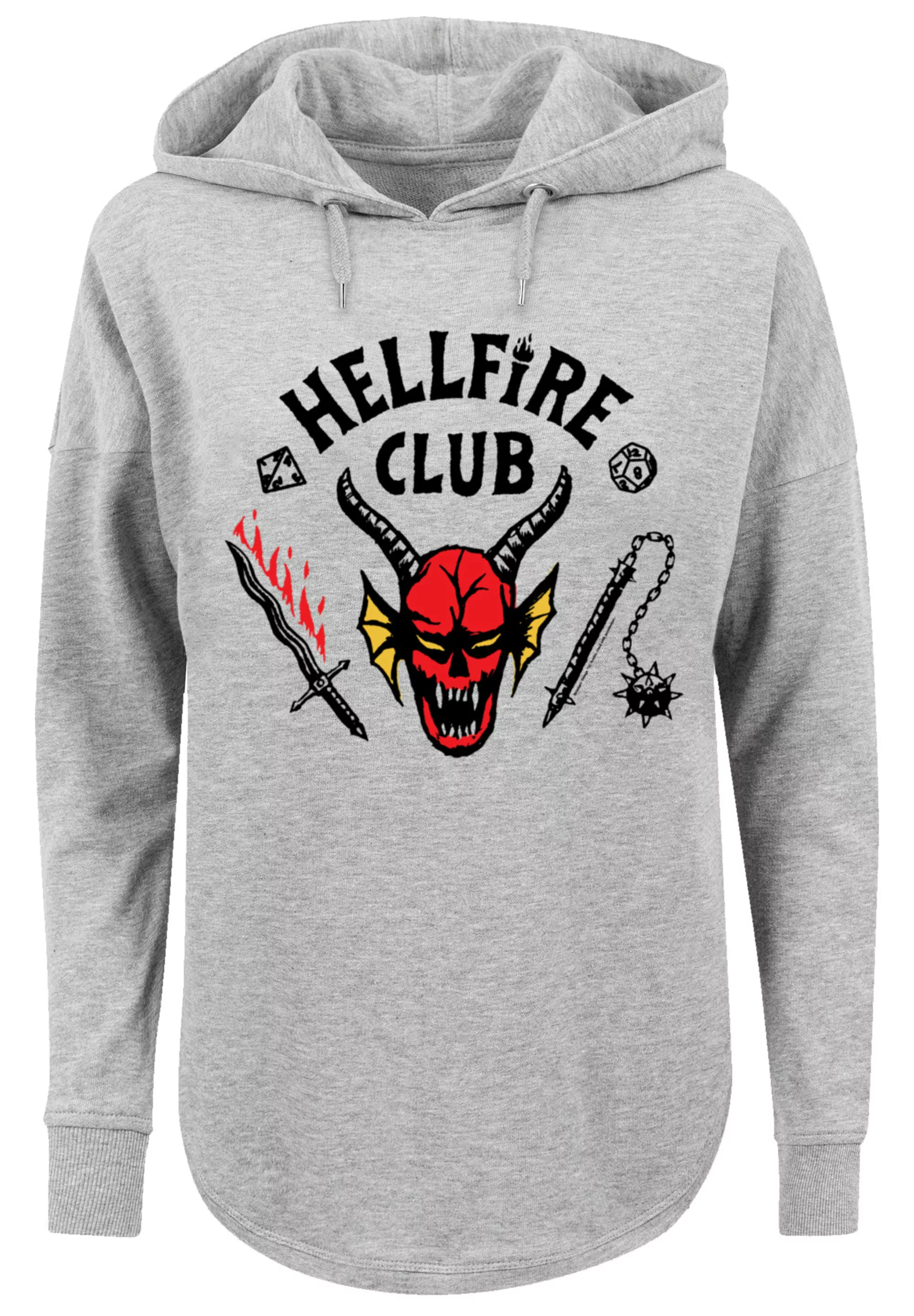 F4NT4STIC Kapuzenpullover "Stranger Things Hellfire Club Netflix TV Series" günstig online kaufen