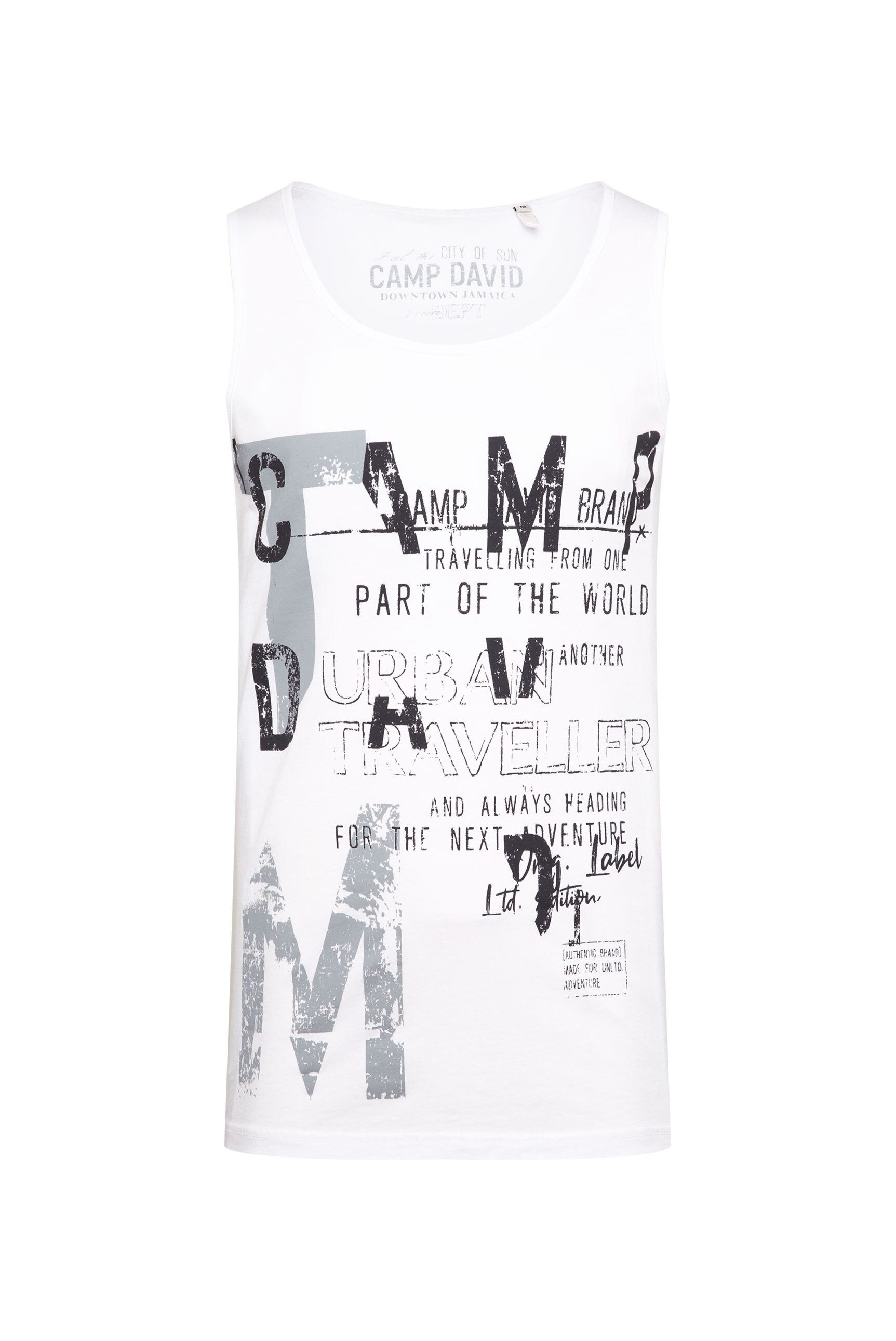 CAMP DAVID Tanktop, aus Baumwolle günstig online kaufen