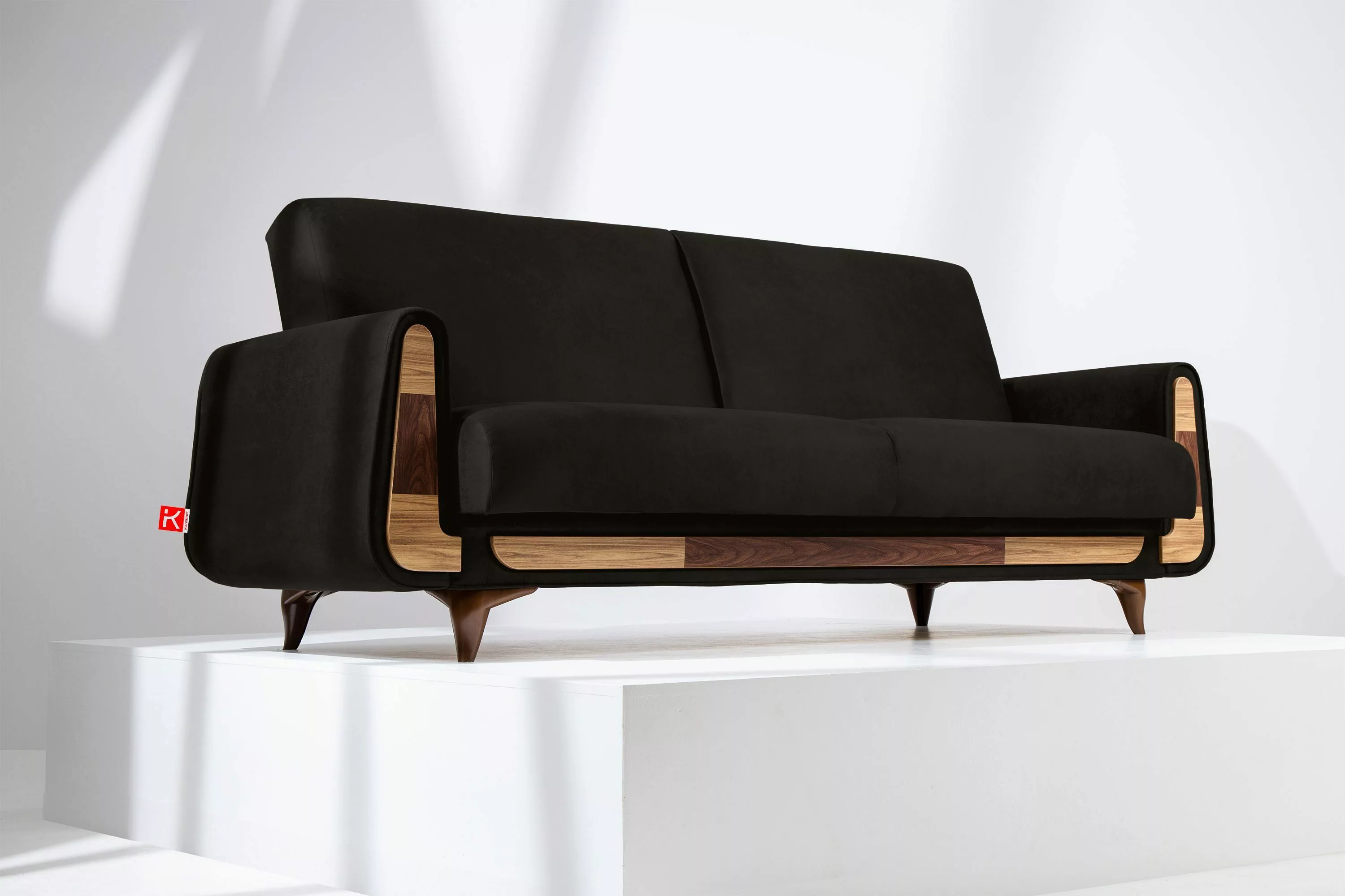 KONSIMO® 3-Sitzer, GUSTAVO, Sofa mit Schlaffunktion, günstig online kaufen