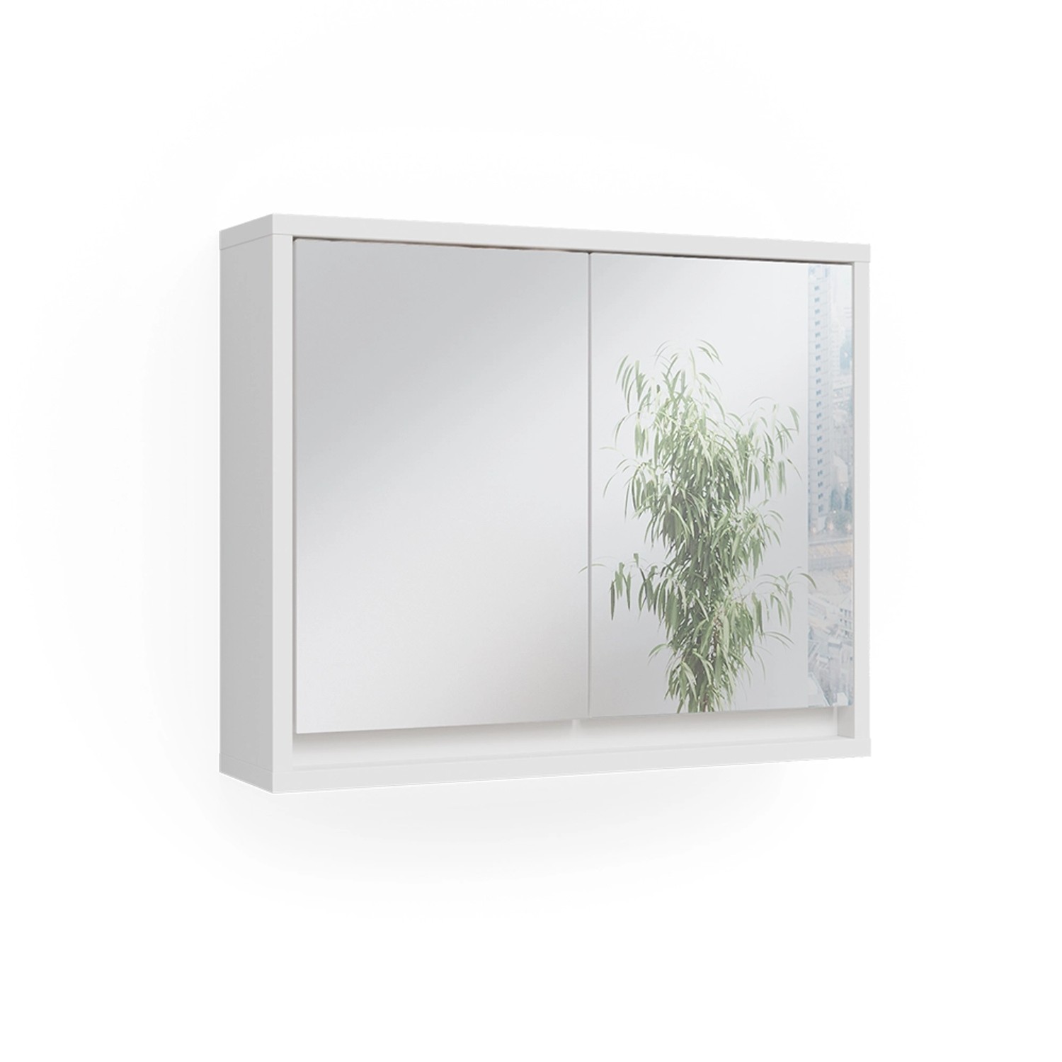 Vicco Badezimmerspiegelschrank Mila, Weiß, 55 x günstig online kaufen