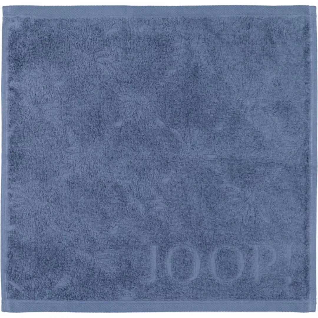 JOOP Uni Cornflower 1670 - Farbe: Marine - 111 - Seiflappen 30x30 cm günstig online kaufen