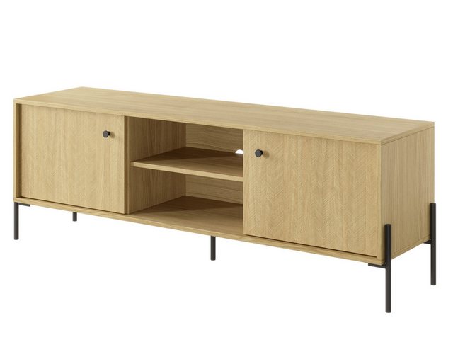 Compleo TV-Schrank mit 2 Türen, Breite: 157 cm, skandinavisches Design, NON günstig online kaufen