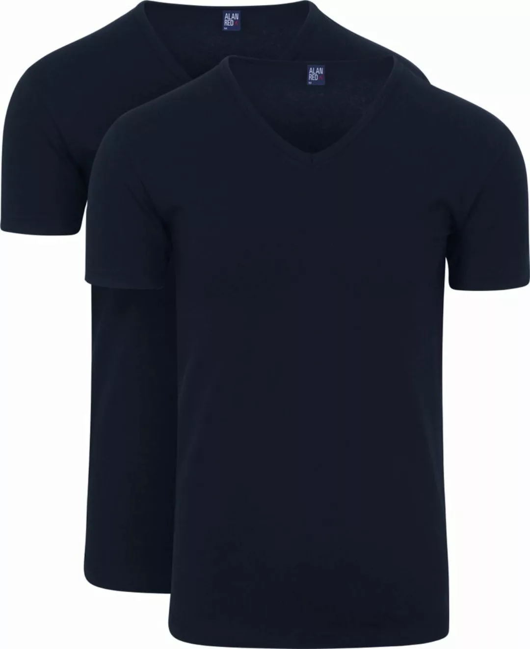 Alan Red Oklahoma Stretch T-Shirt Navy (2er-Pack) - Größe M günstig online kaufen