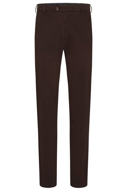 MEYER Chinohose Micro Print Baumwoll Twill Chino (1-tlg) günstig online kaufen