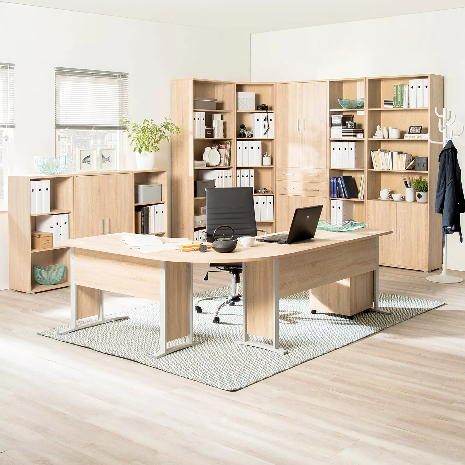 BEGA OFFICE Aktenregal "Office Line", 6 offenen Fächer, Regal wahlweise wei günstig online kaufen