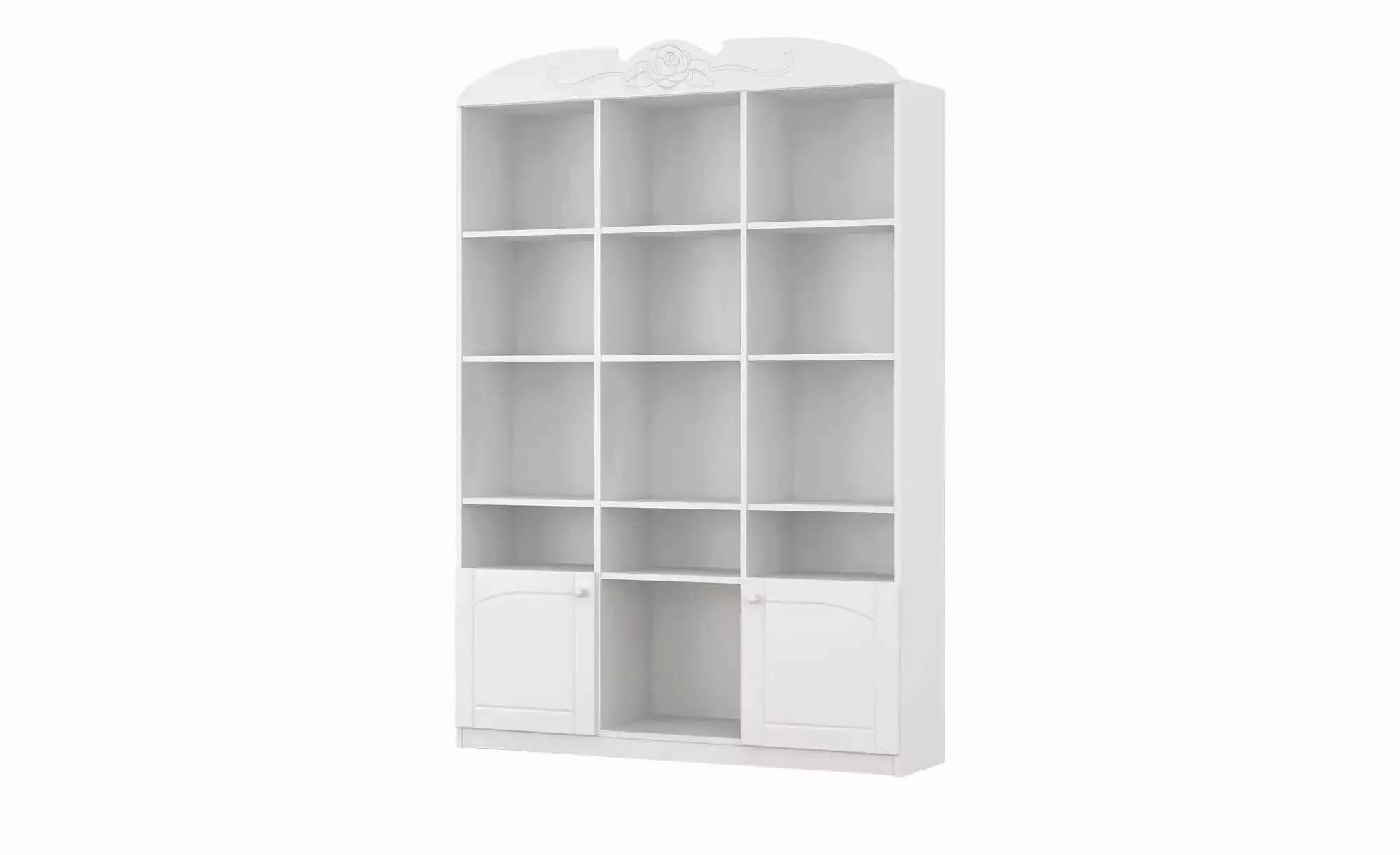 Regal  Bianco Fiori ¦ weiß ¦ Maße (cm): B: 133,2 H: 180 Regale > Bücherrega günstig online kaufen