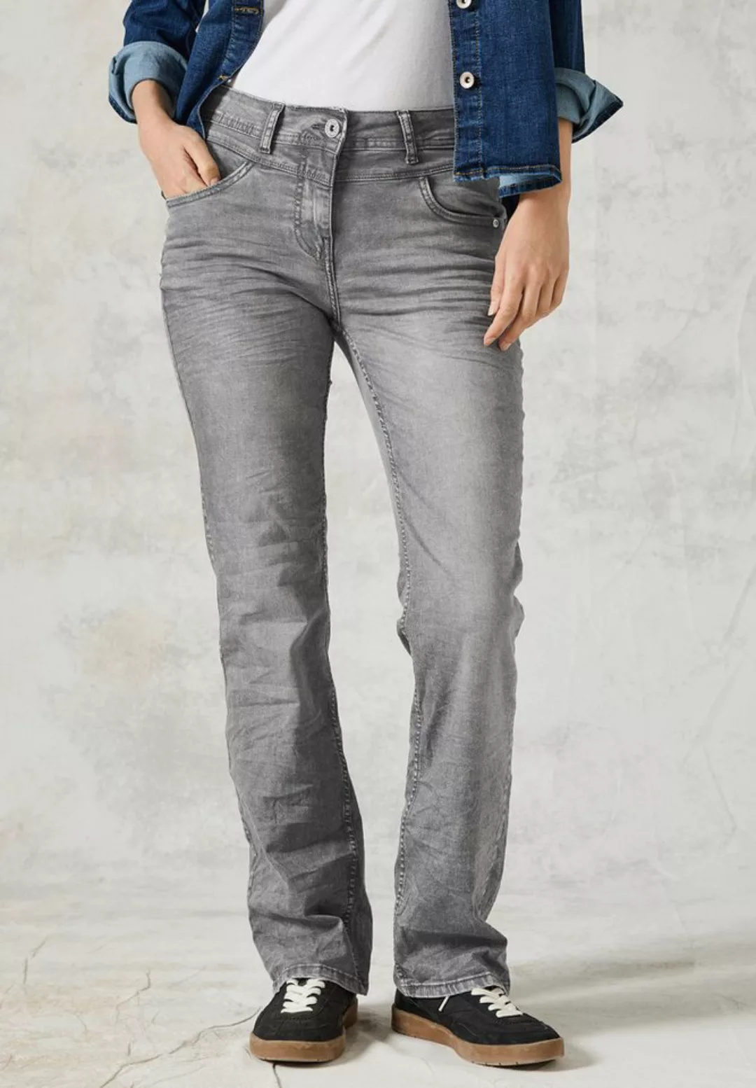 Cecil Slim-fit-Jeans Toronto im Bootcut Fit günstig online kaufen