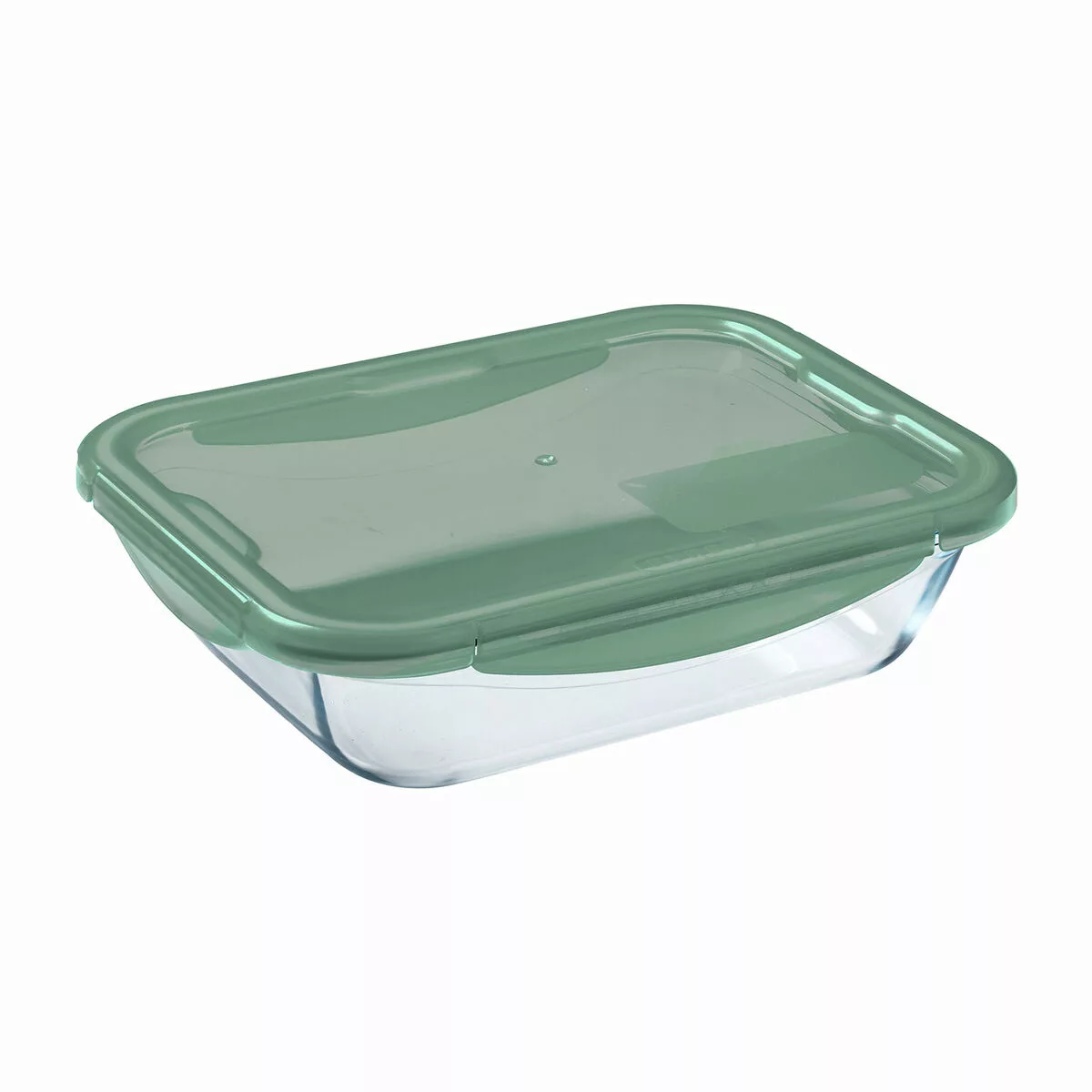 Lunchbox Hermetisch Pyrex Cook & Go Grün Glas (1,7 L) (5 Stück) günstig online kaufen