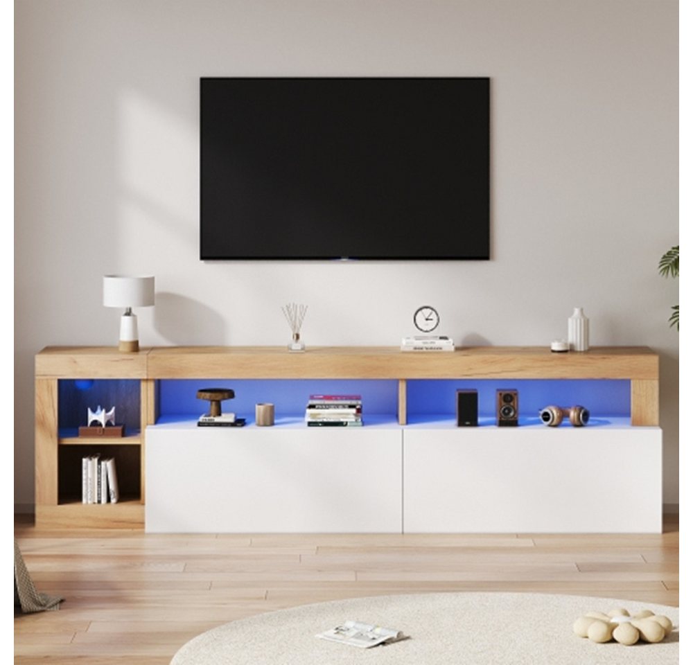 XDOVET TV-Schrank TV-Schrank für Fernseher bis 80 Zoll, TV-Ständer offener günstig online kaufen