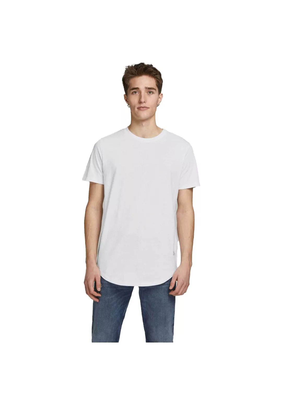 Jack & Jones Herren Rundhals T-Shirt JJENOA Regular Fit 5er Pack günstig online kaufen