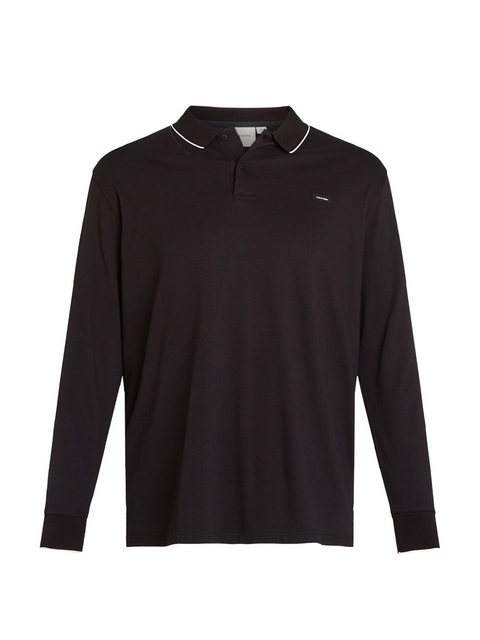 Calvin Klein Big&Tall Langarm-Poloshirt BT_STRETCH PIQUE TIPPING LS POLO in günstig online kaufen