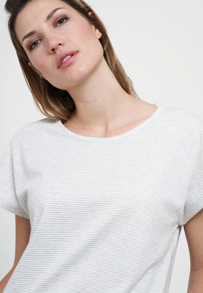 Gestreiftes T-shirt Aus Weicher Baumwolle (Bio) | T-shirt Musella Stripes R günstig online kaufen