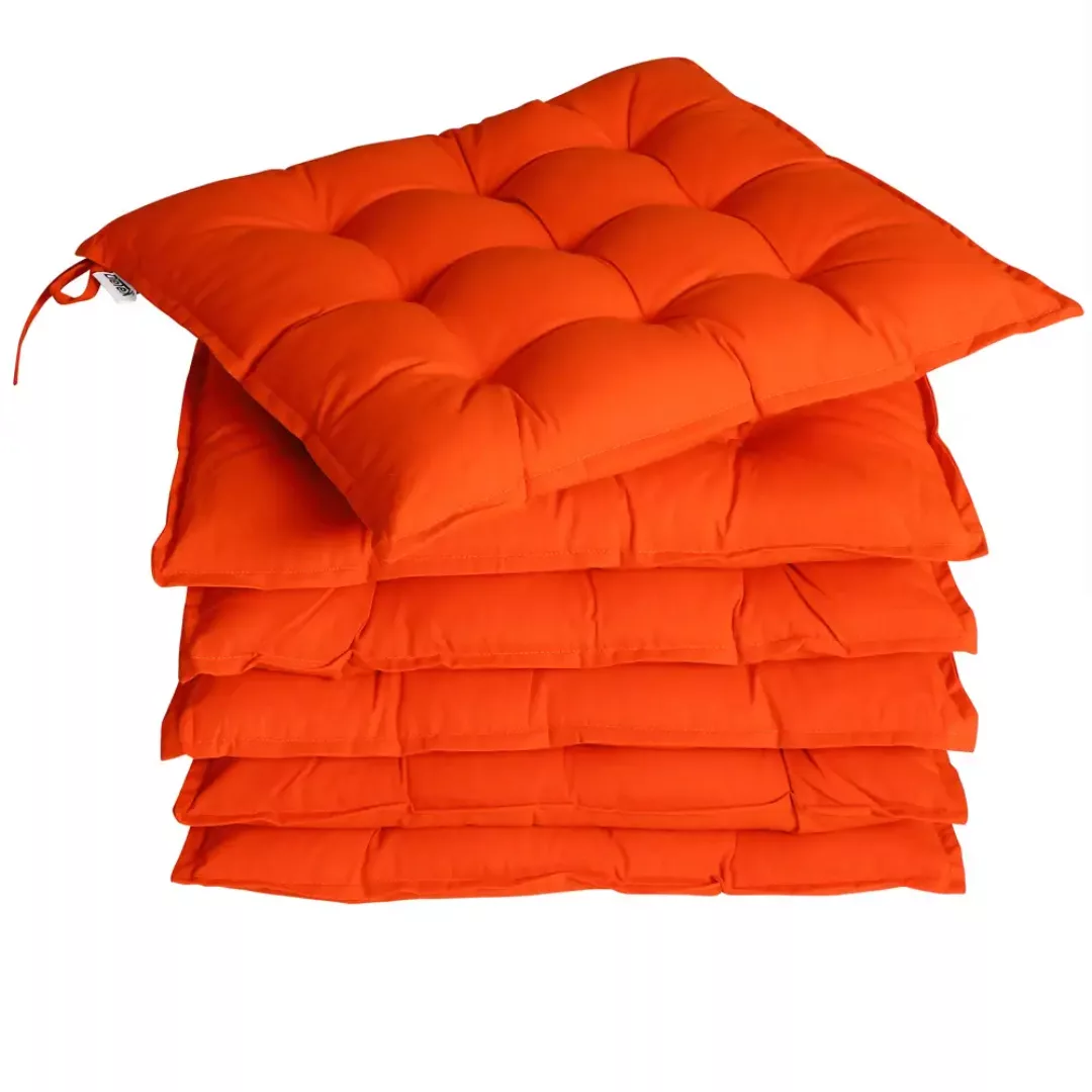 Sitzkissen 6er-Set Cozy Orange günstig online kaufen