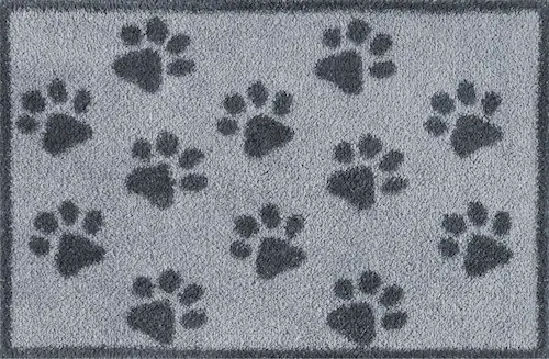 Turtle Mat Fußmatte »Paws Grey«, rechteckig, 9 mm Höhe günstig online kaufen