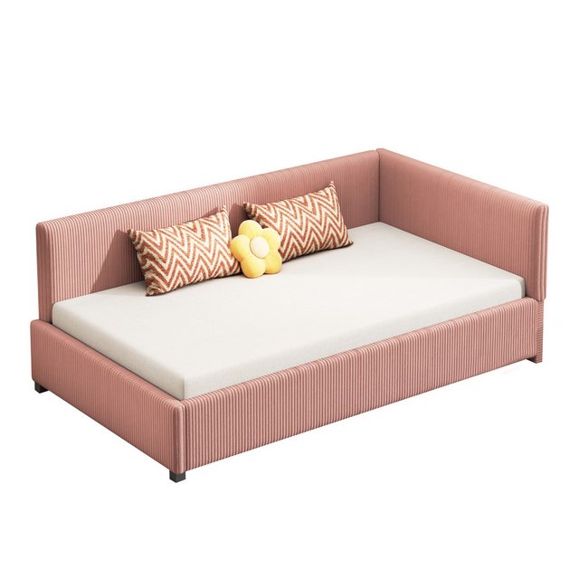 Rutaqian Daybed Polsterbett Sofabett 90*200 mit Lattenrost Hautfreundlicher günstig online kaufen