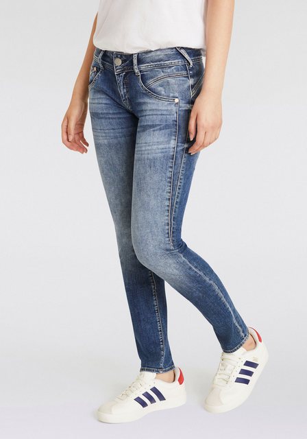 Herrlicher Slim-fit-Jeans "Gila Slim Recycled Denim Stretch", im Five-Pocke günstig online kaufen