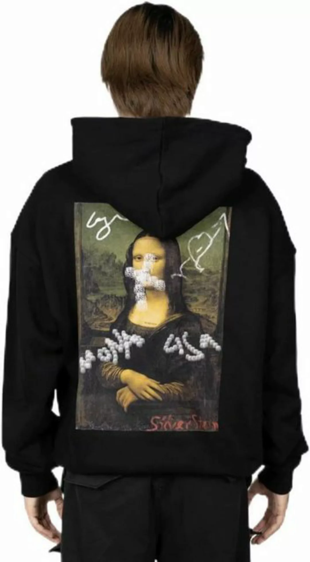 SILVERSTEIN OFFICIAL Hoodie Black Mona Lisa Oversized Unisex Hoodie günstig online kaufen