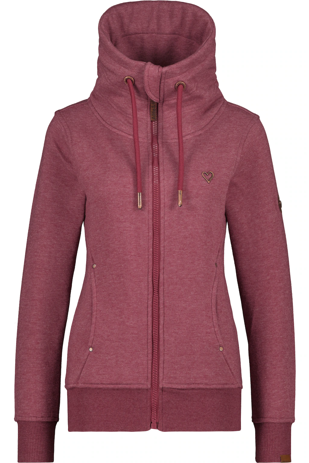 Alife & Kickin Sweatjacke "Damen VivianAK A" günstig online kaufen