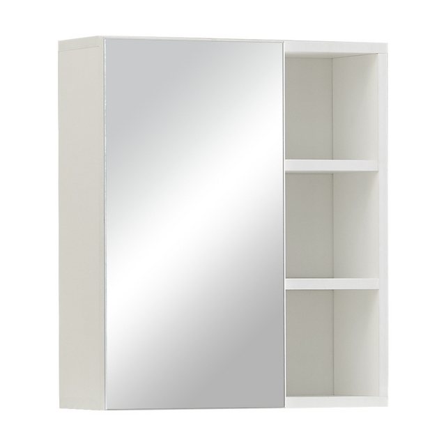 CLIPOP Badezimmerspiegelschrank Wandschrank (1er Set) 45x17x52cm Hängeschra günstig online kaufen